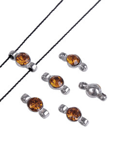 tussenzetsel strass licht topaz