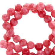 Kwarts 6mm Coral red