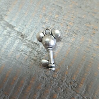 Bedel Mickey sleuteltje AS 18x11mm