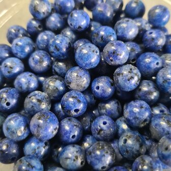 Labradorite kraal Royal blue 8mm