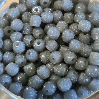 Sparkling beads sparkling grey 4mm