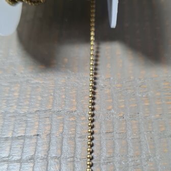 Bolletjes ketting 1.5mm