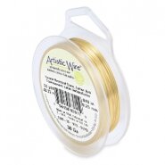 Beadalon Artistic wire 30 gauge licht goud