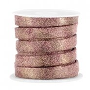 plat-leer-rood metallic-goud-10mm