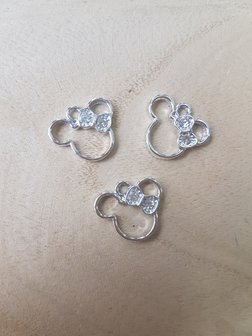 Minnie Mouse bedel met strikje 